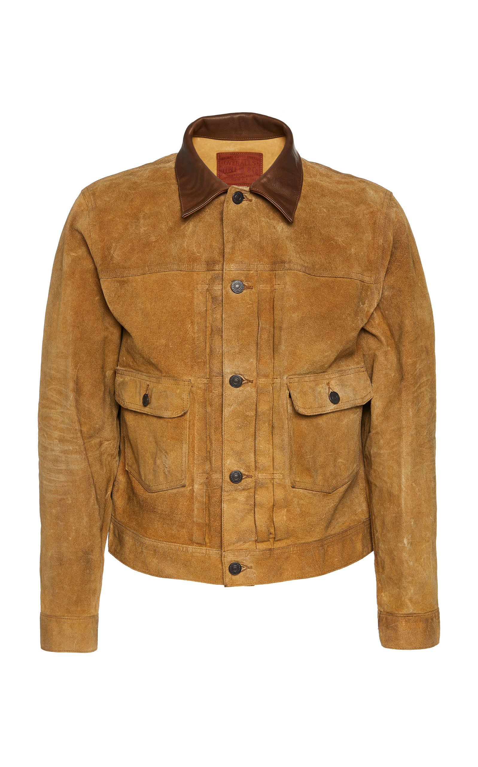 rrl suede davis jacket