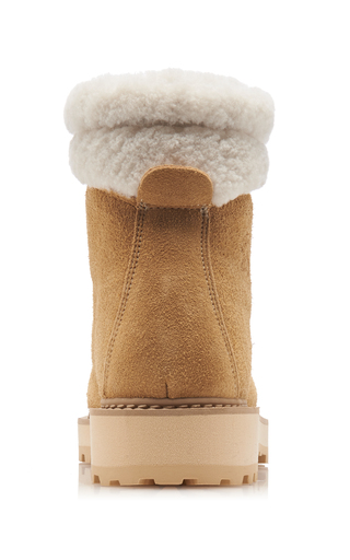 Moda Exclusive Monfumo Shearling Hiking Boots展示图