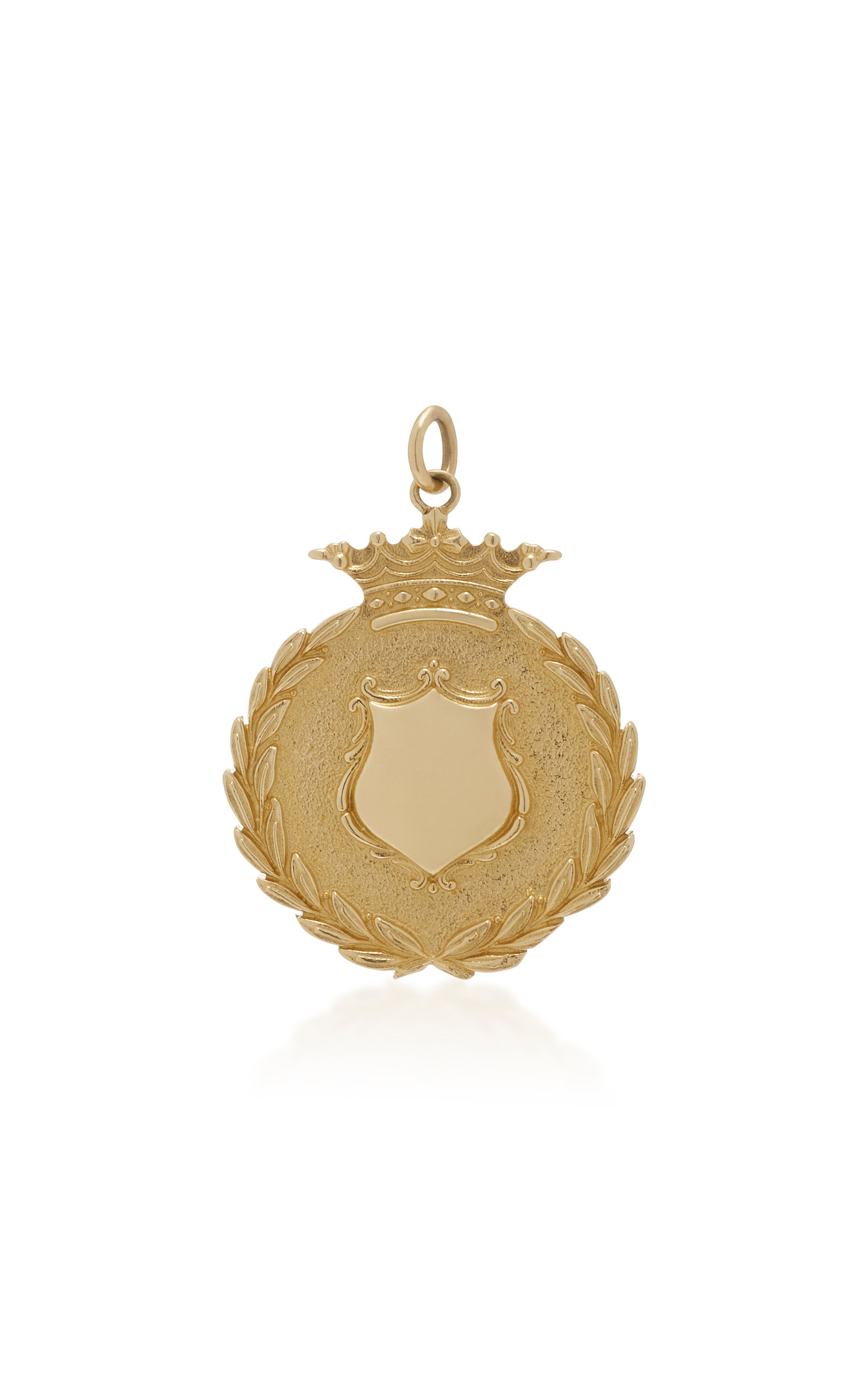 14k Gold Medallion By Dudley Vandyke Moda Operandi