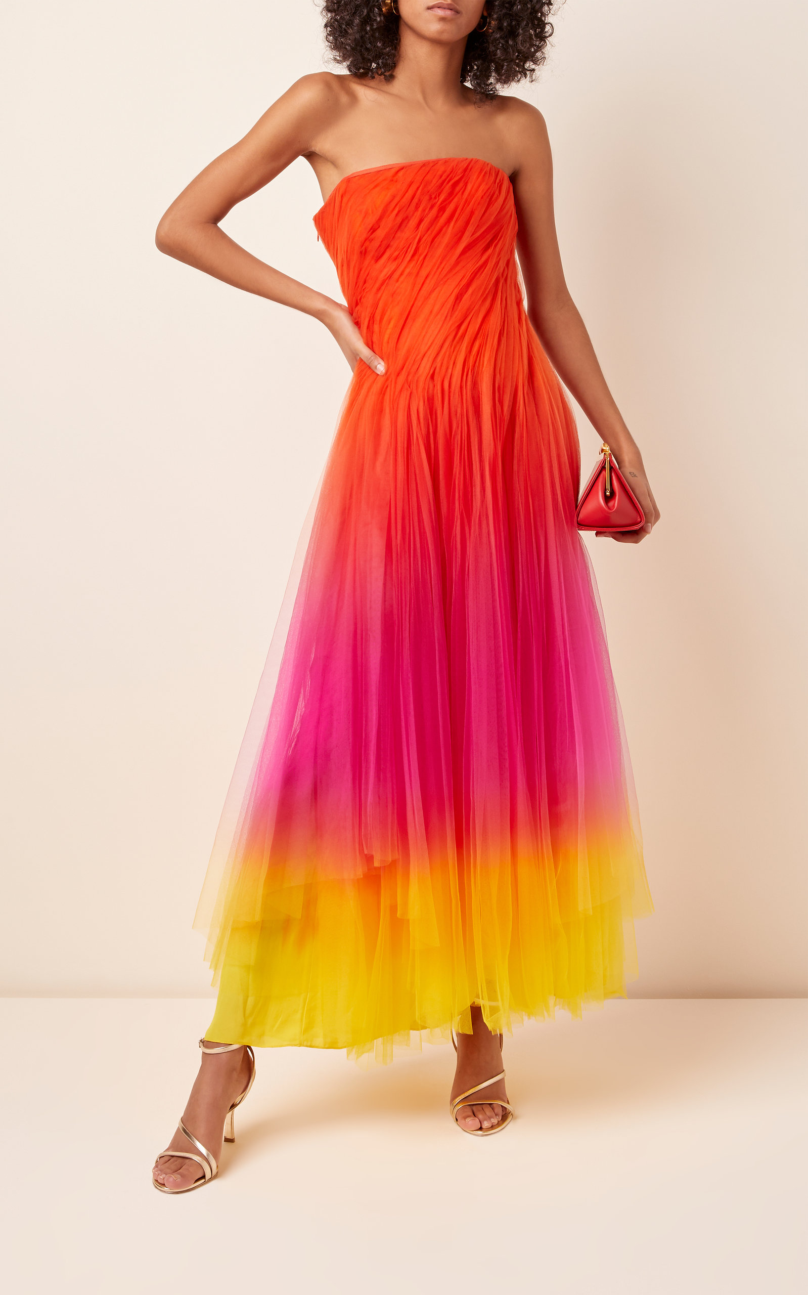 ralph lauren tulle gown