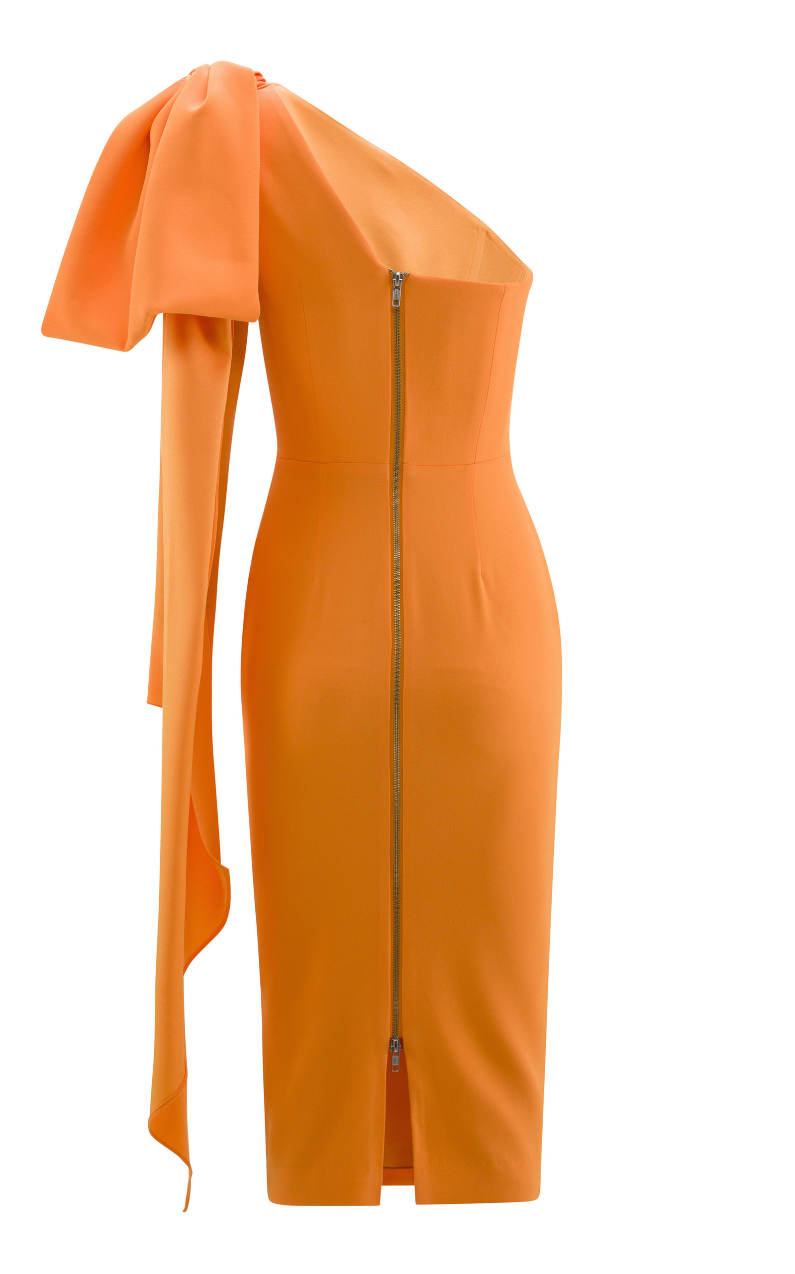 alex perry orange dress