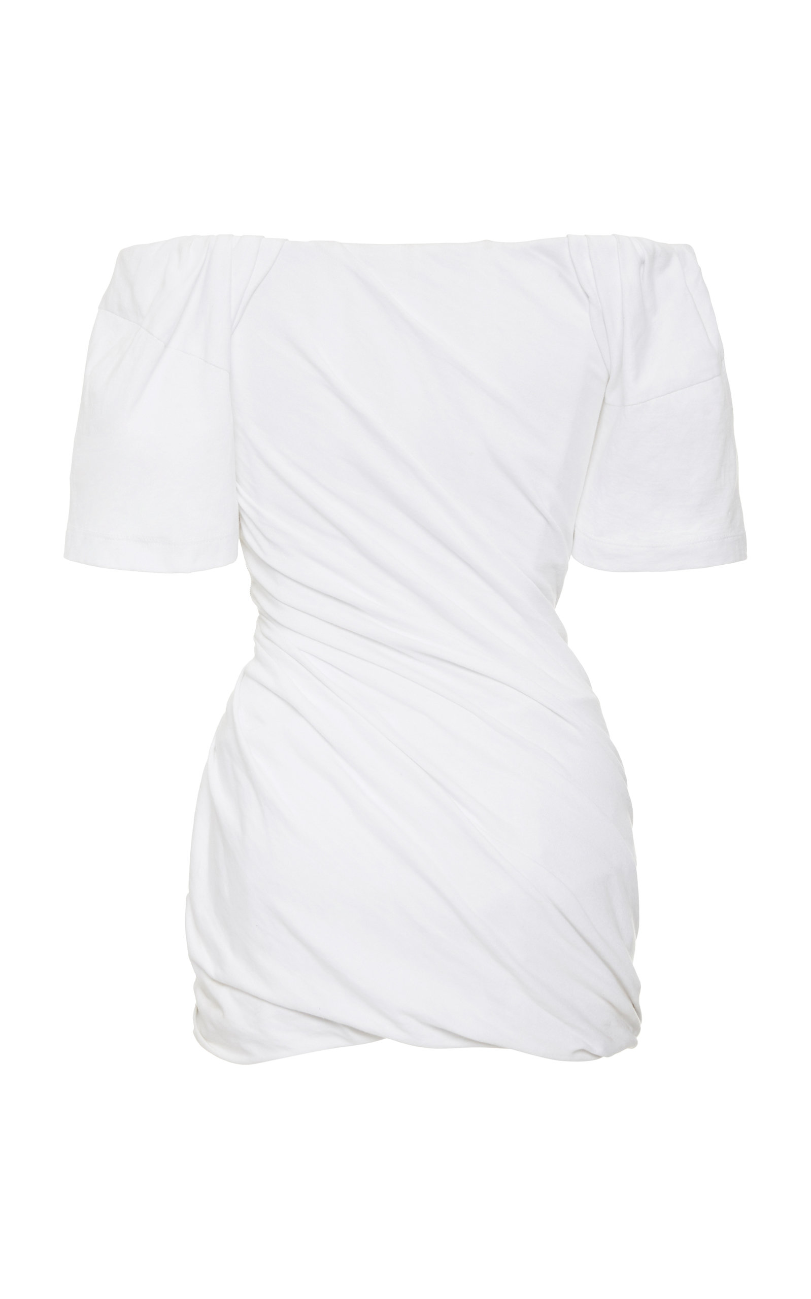 alexander wang white shirt dress