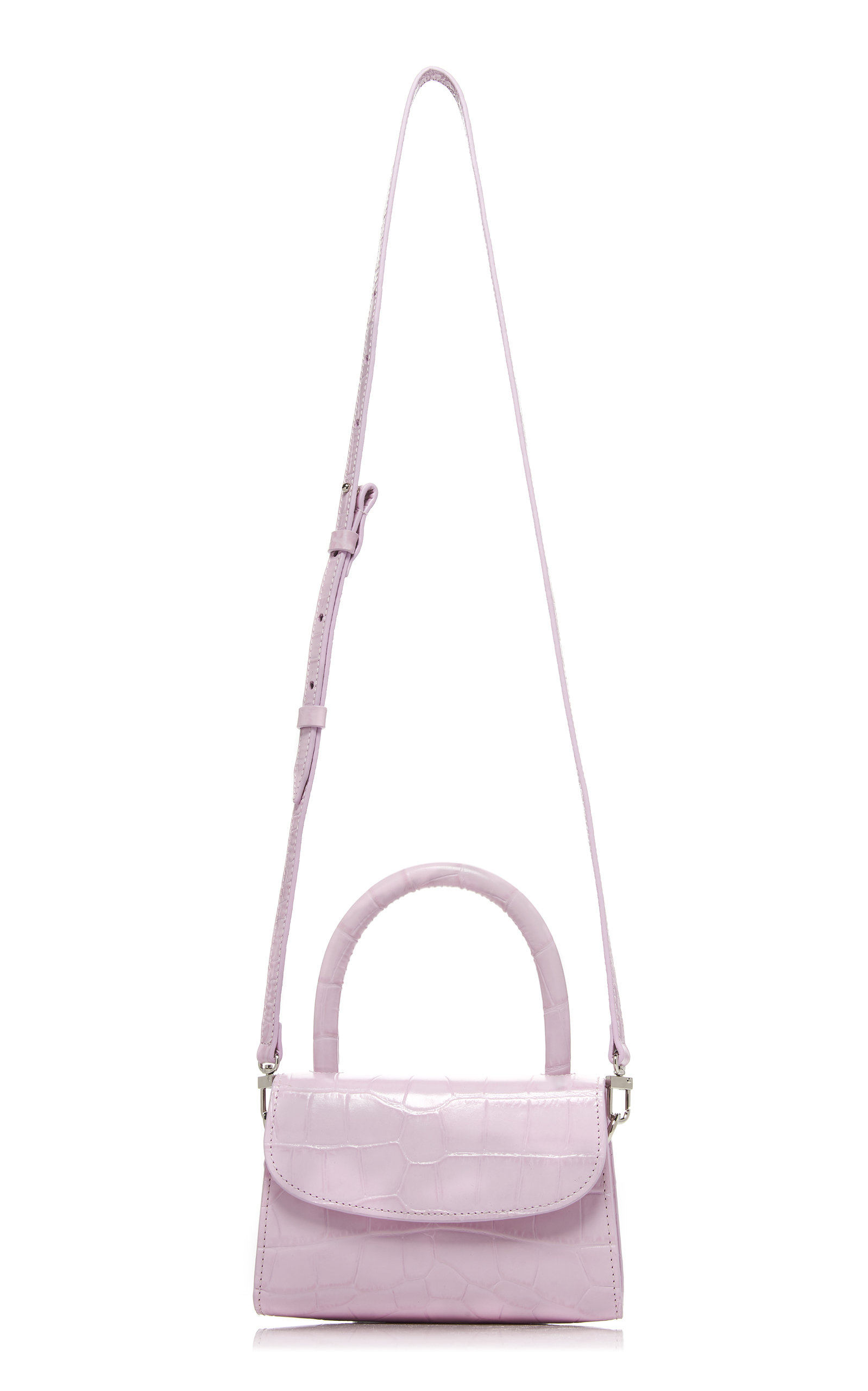 pink mini croc bag