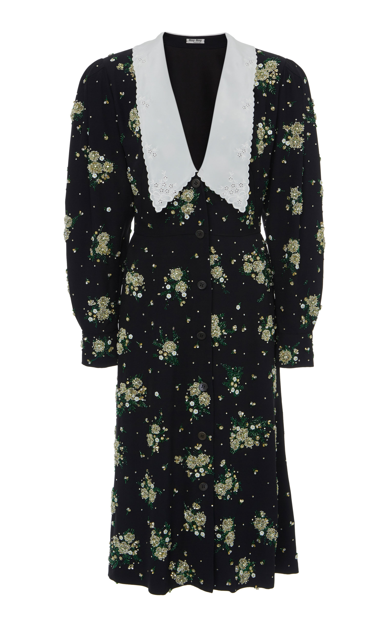 miu miu floral dress