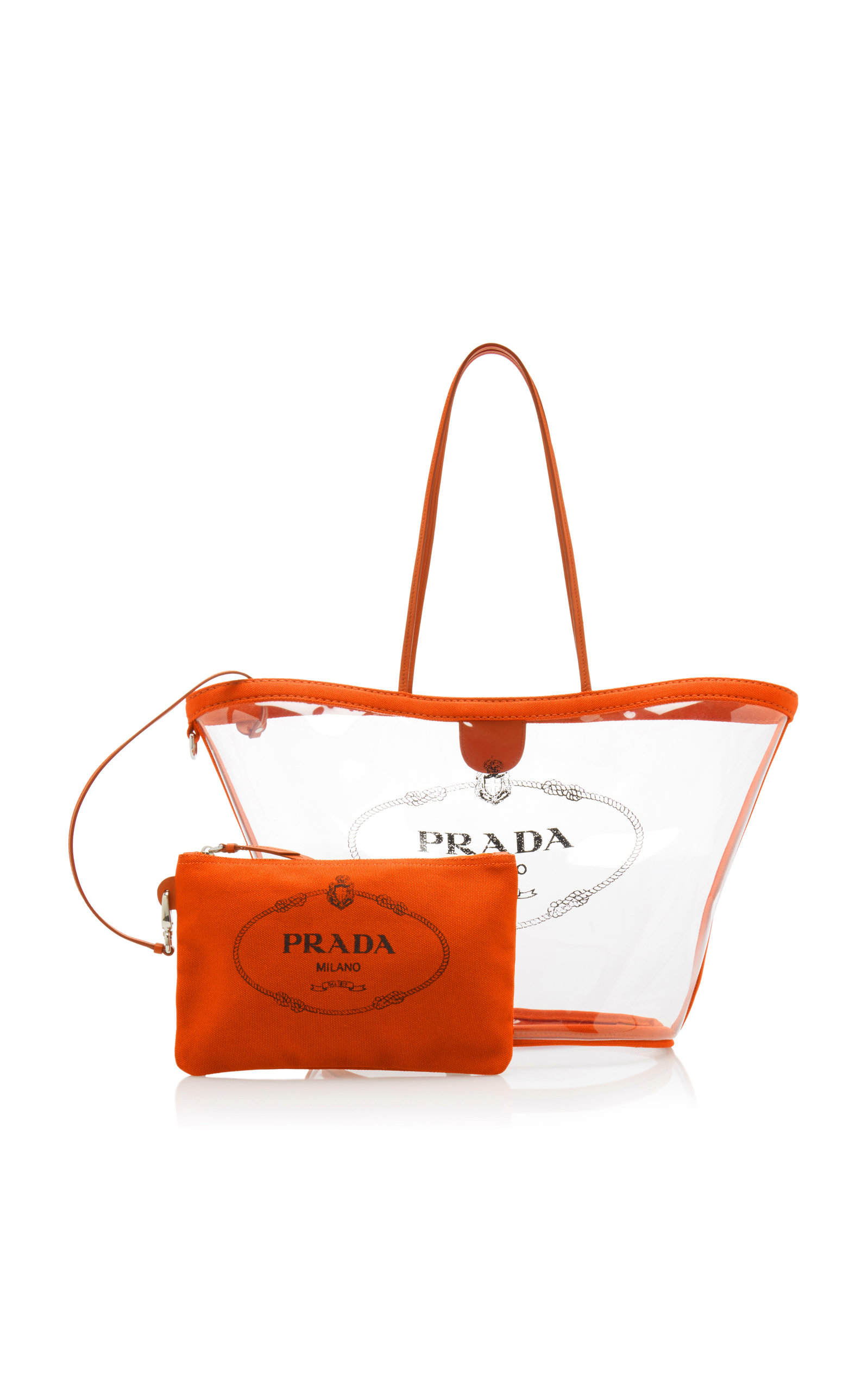 prada transparent bag