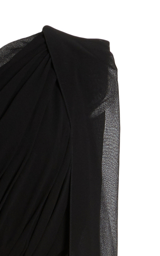 Berger One-Shoulder Silk Dress展示图