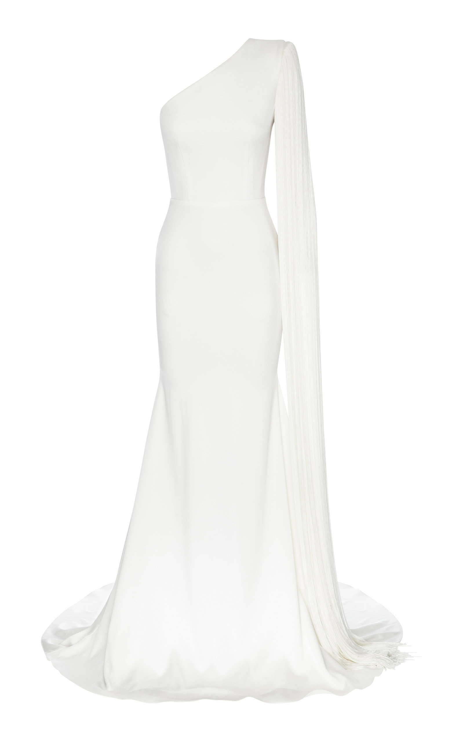 alex perry white gown