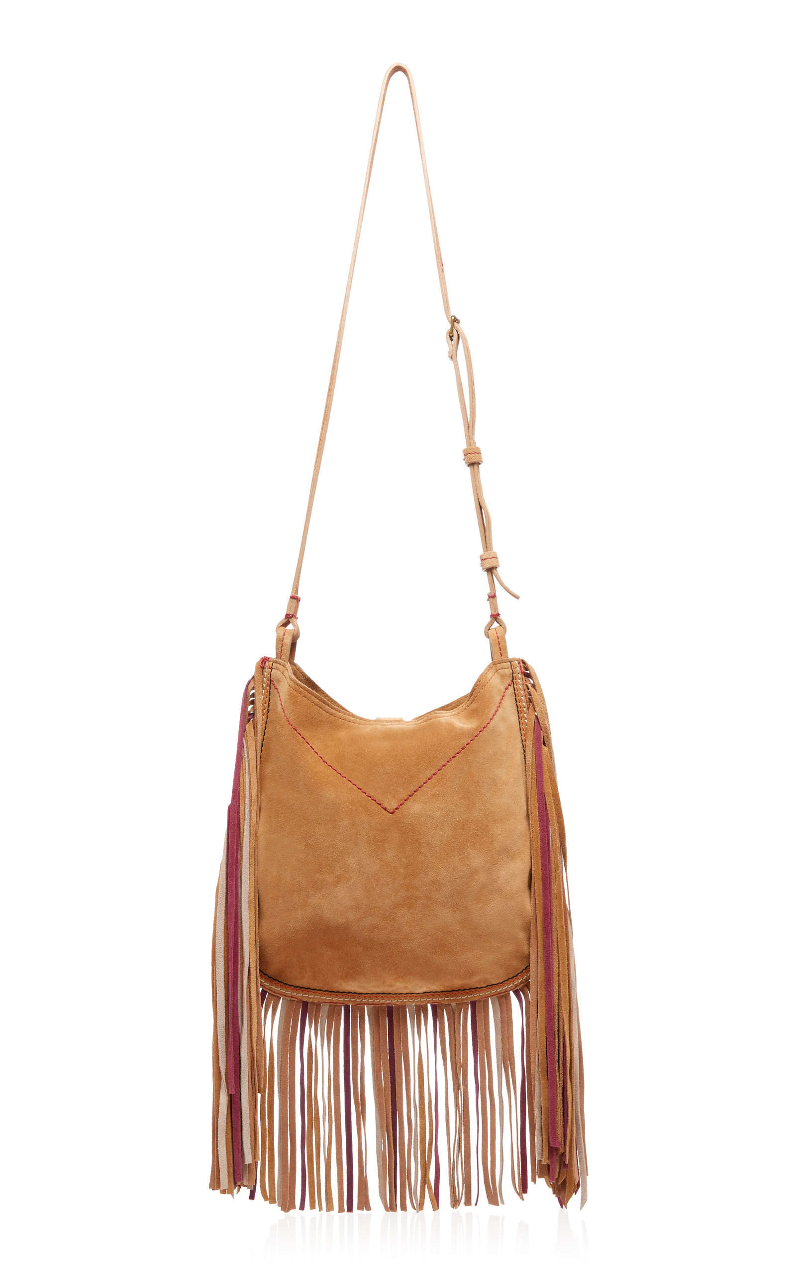 suede shoulder handbag