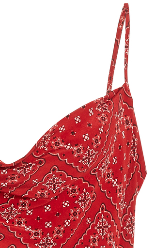 Jill Paisley-Print Silk-Crepe Camisole展示图