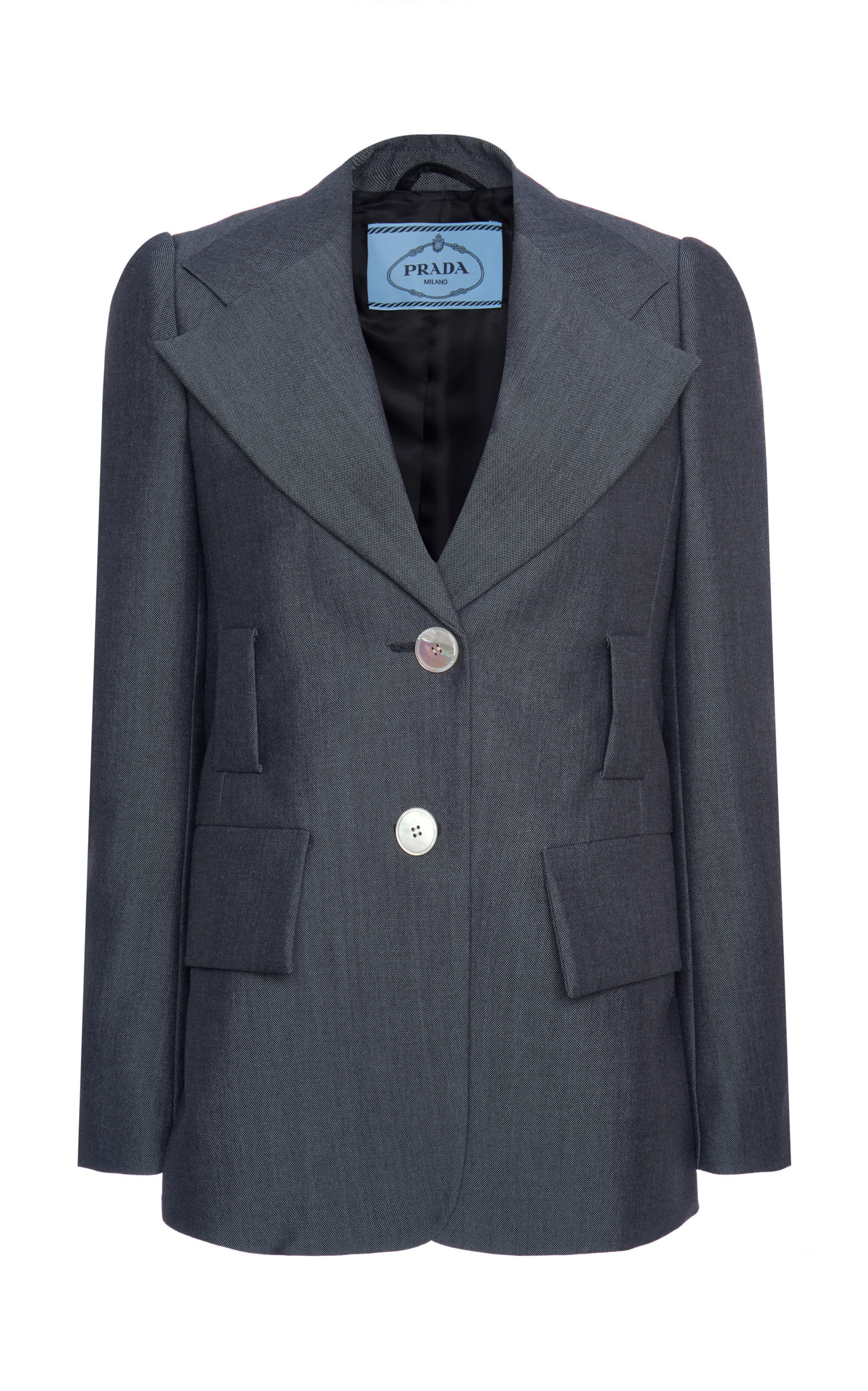 Mohair-Blend Blazer