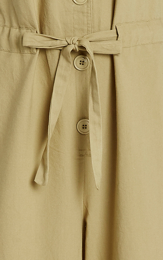 Simone Flared-Leg Cotton Jumpsuit展示图