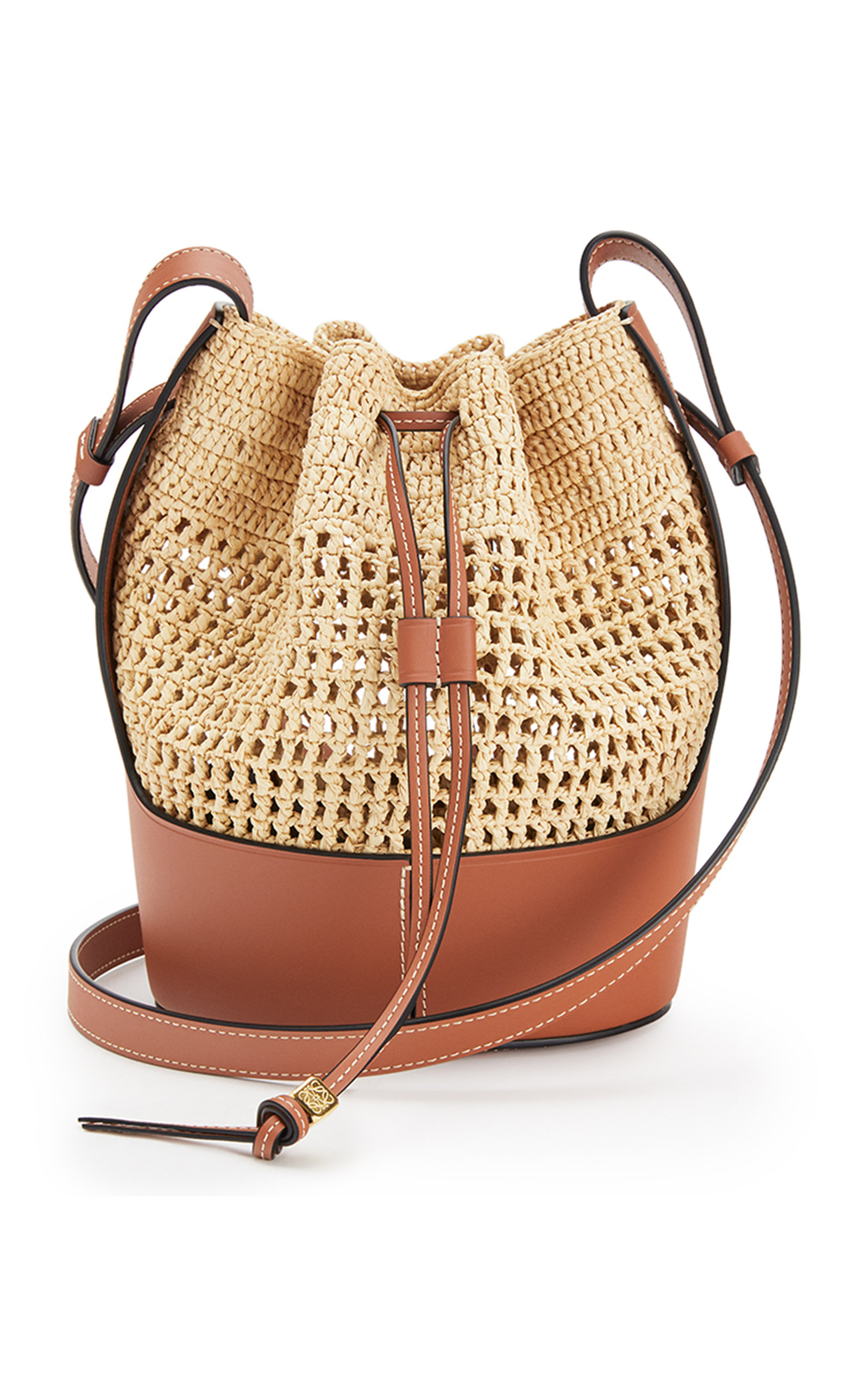 loewe bag raffia