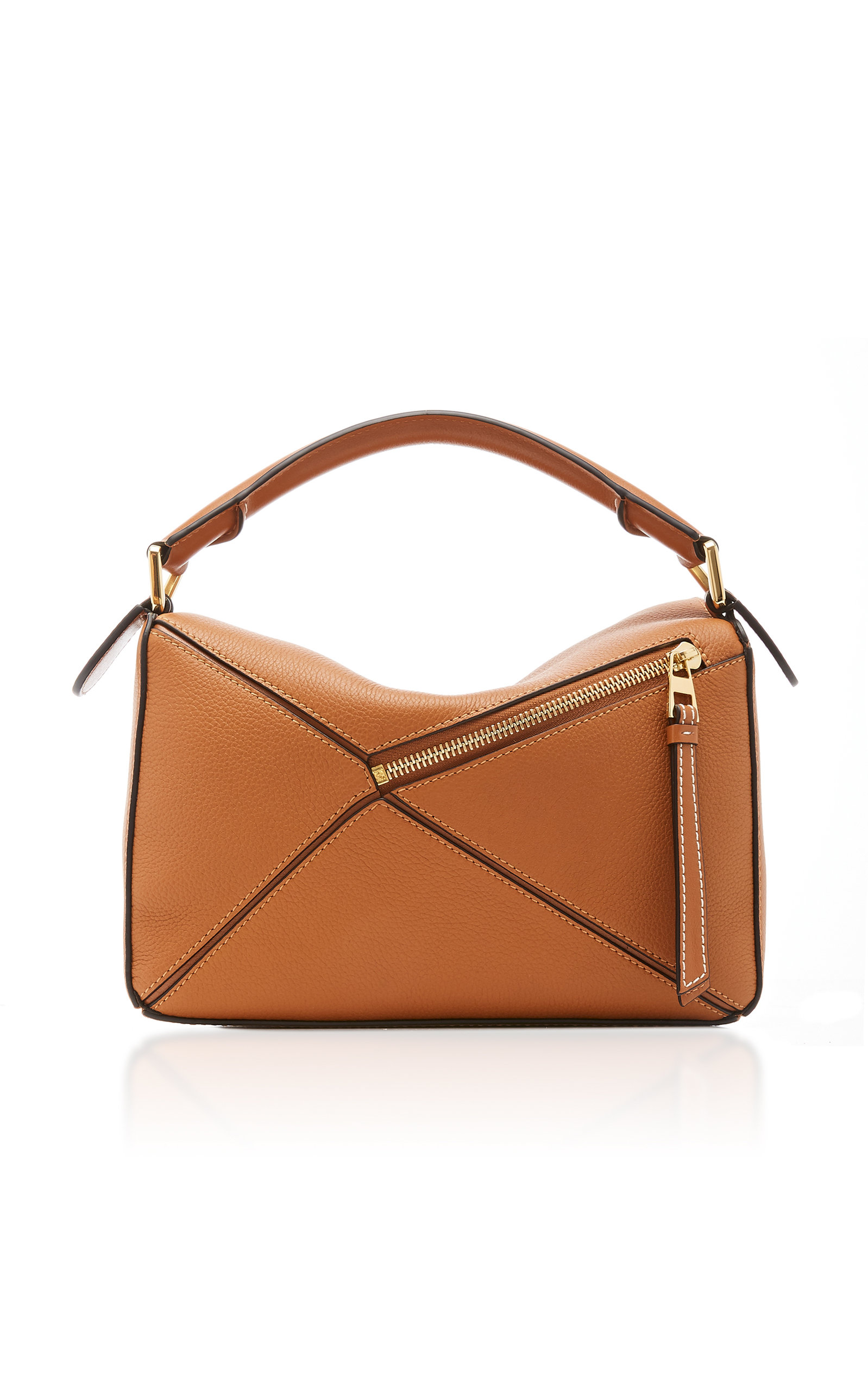 loewe puzzle leather shoulder bag