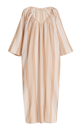 Luz Striped Tencel-Cotton Maxi Dress展示图