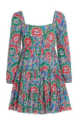 Roxy Floral-Print Cotton-Blend Mini Dress展示图