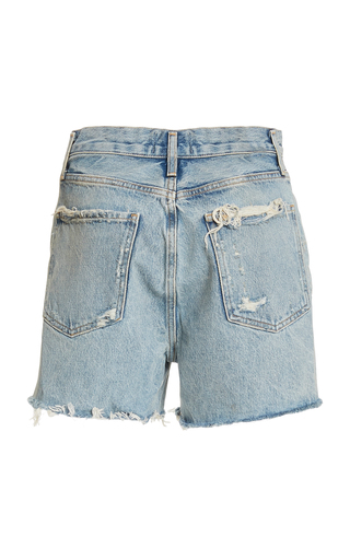 Dee Distressed Denim Shorts展示图