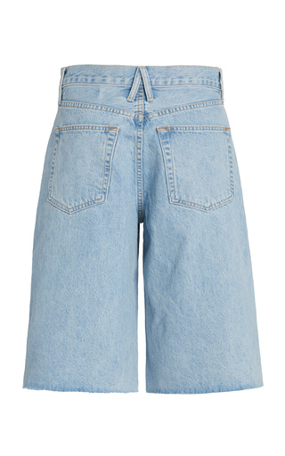 Grace Rigid High-Rise Denim Shorts展示图