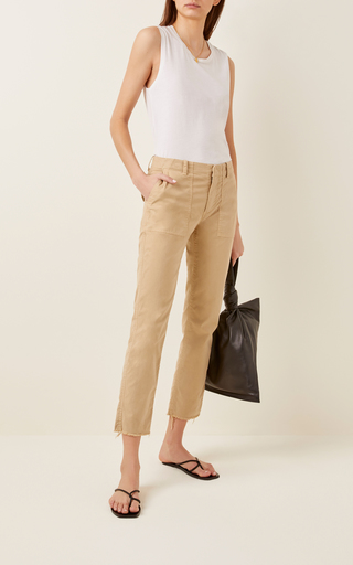 Jenna Cropped Slim-Leg Jeans展示图