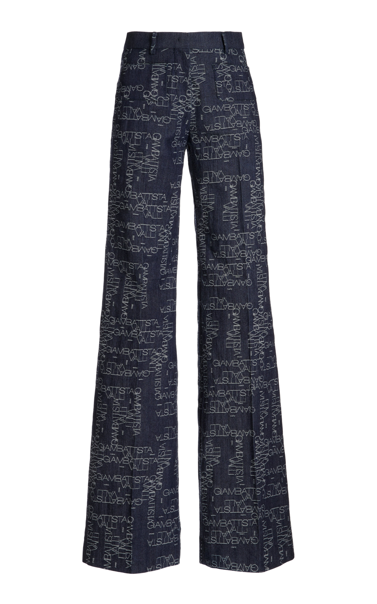 Embroidered Flared Jeans by Giambattista Valli | Moda Operandi