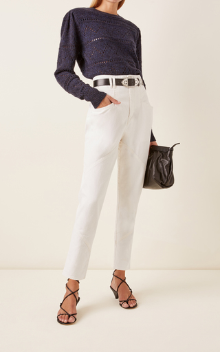 Nadeloisa Rigid High-Rise Straight-Leg Jean展示图