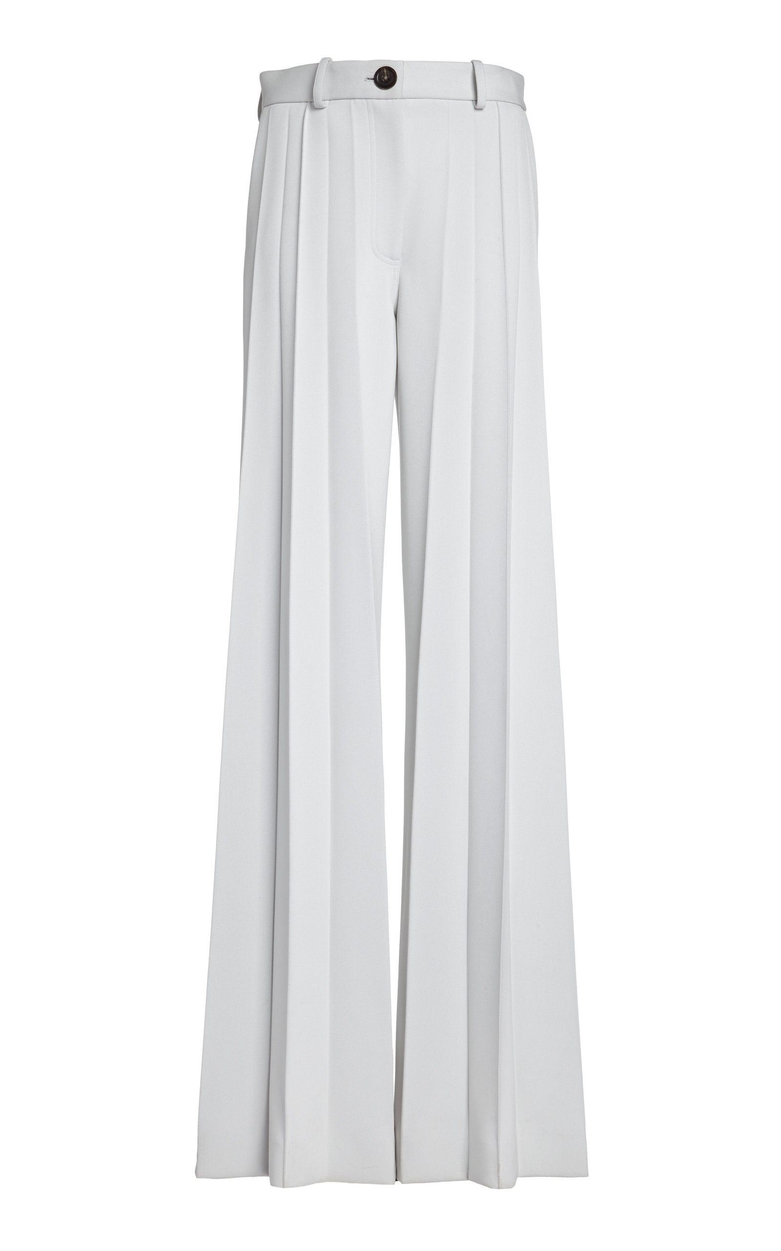 Peter Do Peter Do Pleated Twill Wide-Leg Trousers from modaoperandi.com ...