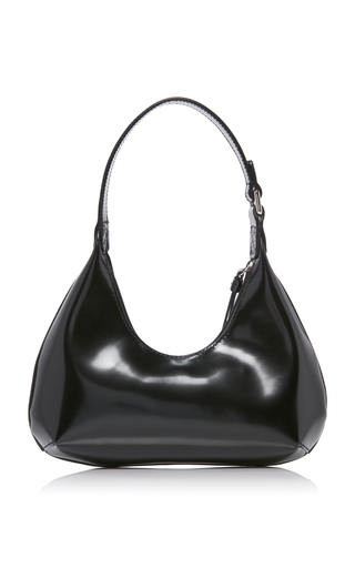 Baby Amber Patent Leather Shoulder Bag展示图