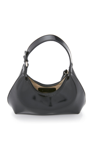 Baby Amber Patent Leather Shoulder Bag展示图