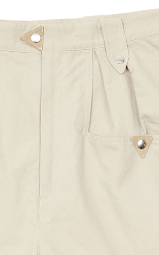 Palino Pleated Cotton-Gabardine Shorts展示图