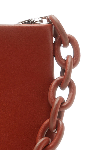 Hanna Chain-Detailed Leather Top-Handle Bag展示图