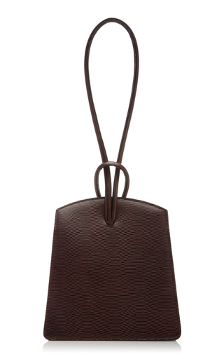 Loop Lizard-Effect Leather Top Handle Bag展示图