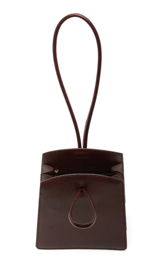 Loop Lizard-Effect Leather Top Handle Bag展示图