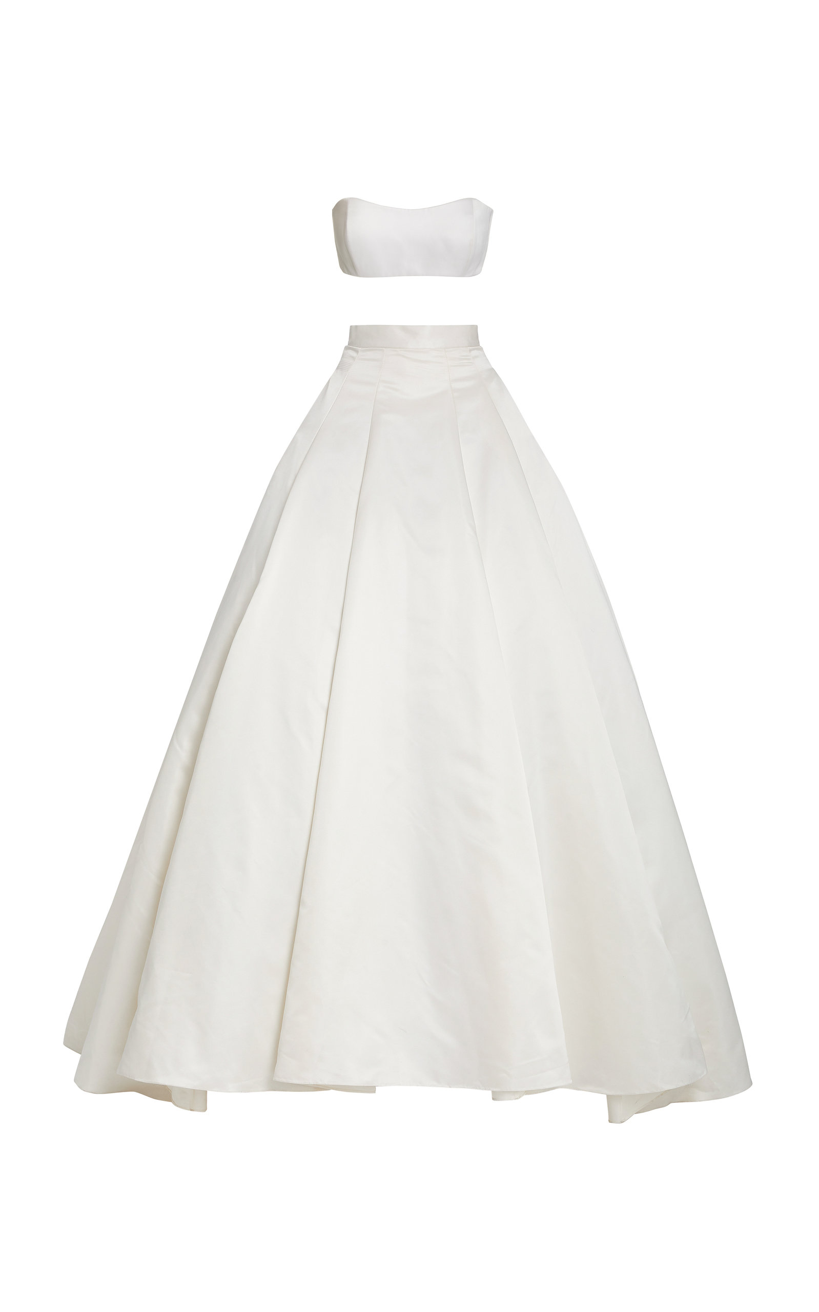 white ball gown skirt