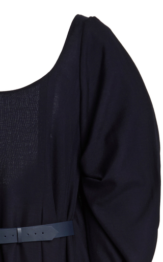 Willy Belt-Detailed Wool-Cashmere Midi Dress展示图