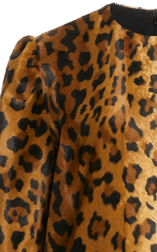 Lorie Cheetah-Print Cotton-Blend Dress展示图