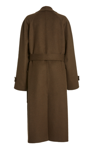 Fiera Belted Double-Faced Cashmere-Silk Coat展示图