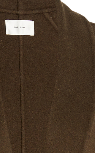 Fiera Belted Double-Faced Cashmere-Silk Coat展示图