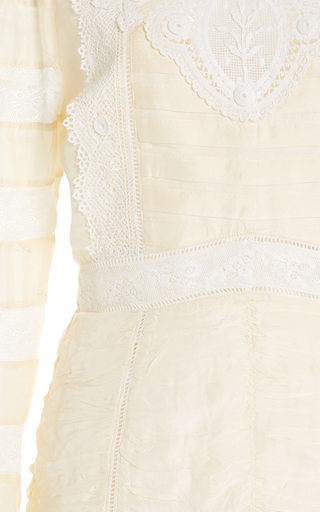 Harmon Silk-Lace Mini Dress展示图