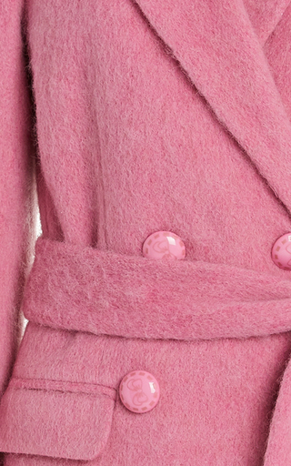 Floret Belted Wool-Blend Coat展示图