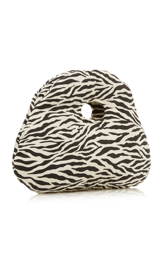 Small Lucy Zebra Print Top Handle Bag展示图