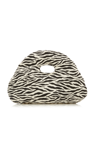 Small Lucy Zebra Print Top Handle Bag展示图