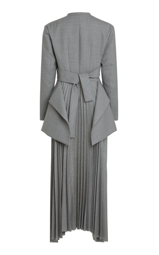 Pleated Wool Coat展示图