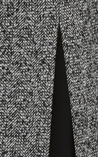 Herringbone Tweed Pencil Skirt展示图