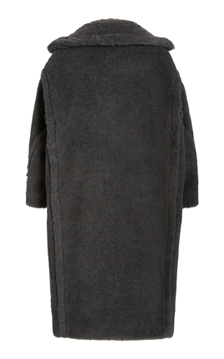 Oversized Wool-Alpca Blend Teddy Coat展示图