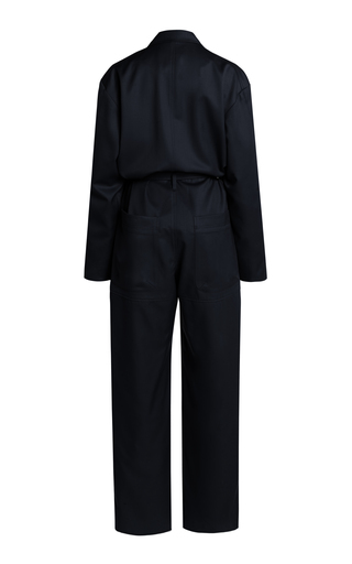 Belted Wool Utility Jumpsuit展示图