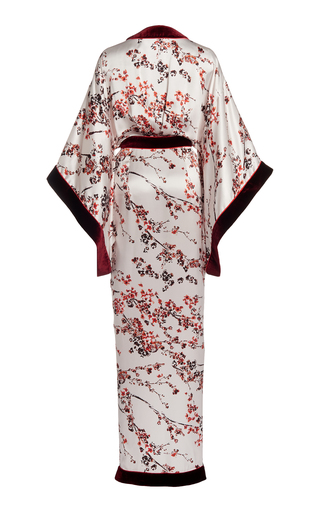 Blossom Satin Kimono Dress展示图