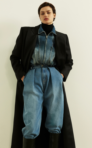 Ombre Denim Jacket展示图