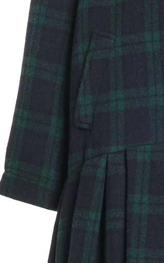 Drop-Waist Wool-Blend Coat展示图