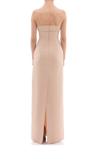 Specialorder-Sleeveless Deep-V Bow Neckline Gown-MQ展示图