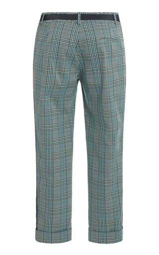 Garmet Plaid Cotton Pants展示图