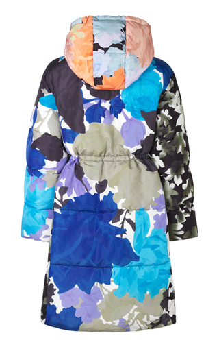 Oak Floral Hooded Down Coat展示图